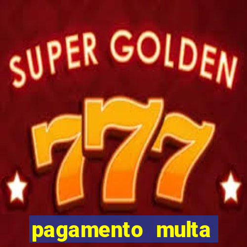 pagamento multa detran mg